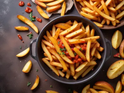 Frites de patates douces au paprika fumé
