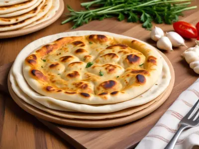 Pain Naan à l'Ail