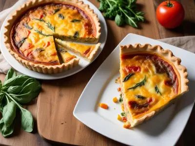 Quiche aux légumes d'été (à emporter)