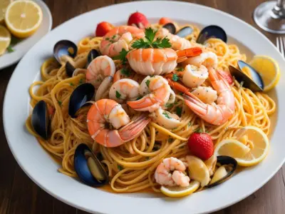 Fideuà aux Fruits de Mer