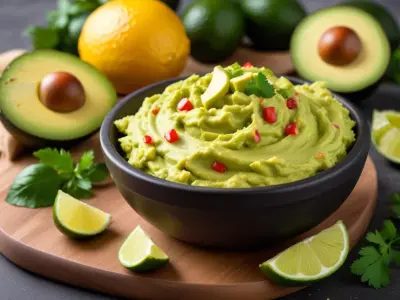 Guacamole au Citron Vert et Grenade