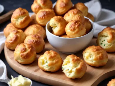 Gougères au Fromage Faciles