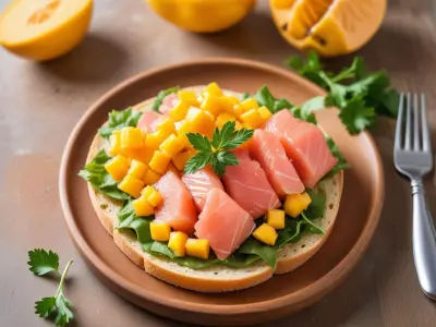 Tartare de Saumon et Mangue