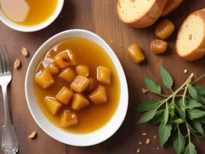Topinambours confits au miel et thym