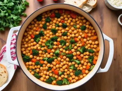 One Pot de Pois Chiches aux Légumes d'Été