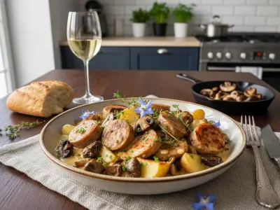 Poêlée Champenoise Fusion à l'Andouillette et Coco
