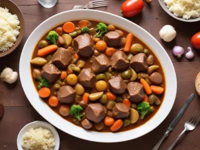 Navarin d'agneau aux légumes printaniers