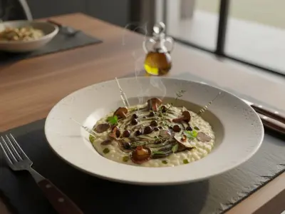 Risotto à l'Injection de Saveurs Forestières