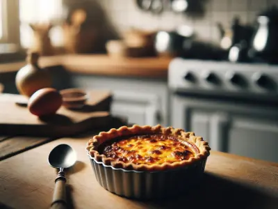 Quiche lorraine individuelle (à réchauffer)