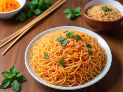 Vermicelles sautés façon thaï