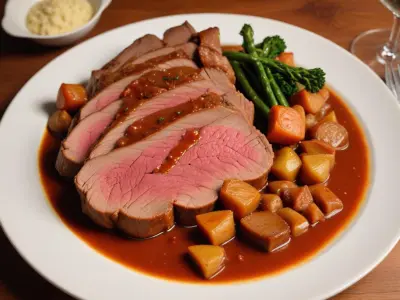 Jarret de veau braisé