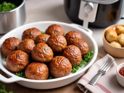 Boulettes de viande moelleuses au AirFryer