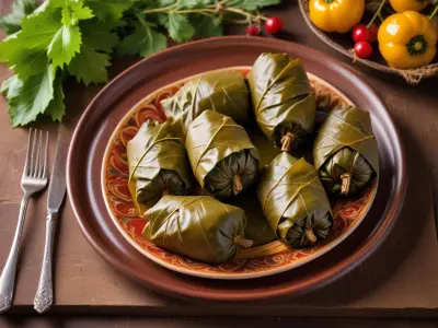 Dolmas : Feuilles de Vigne Farcies Traditionnelles
