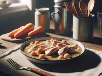 Blanquette de dinde rapide et facile