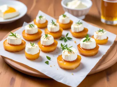 Mini Feuilletés Chèvre et Miel
