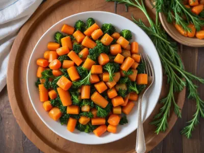 Carottes sautées à l’ail et au persil