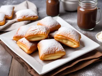 Beignets fourrés au Nutella