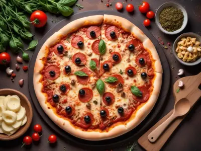 Pizza Forestière Gourmande