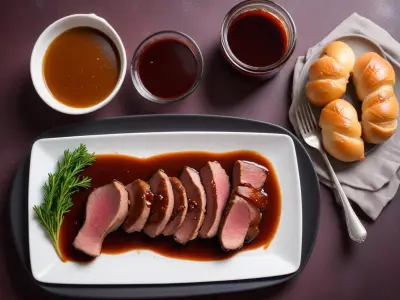 Magret de Canard Sauce Miel Balsamique