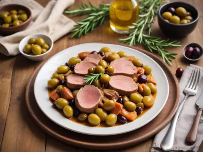 Sauté de veau aux olives