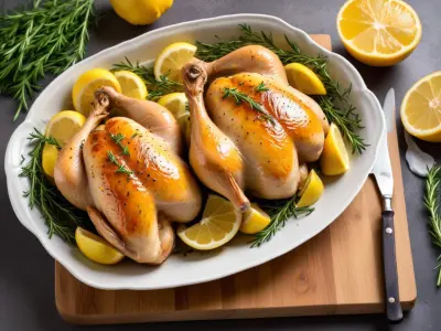 Poulet Rôti Citron & Herbes