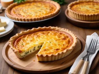 Quiche aux Poireaux et Fromage de Chèvre