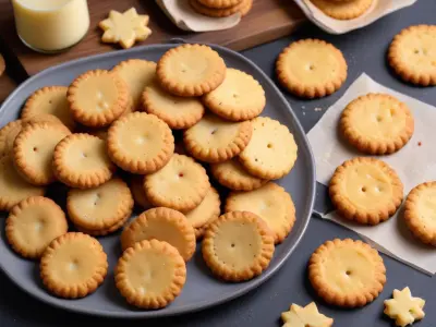Cookies Salés, Oignons Caramélisés et Comté