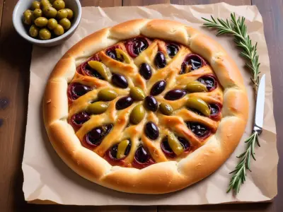 Fougasse aux olives