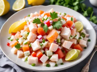 Ceviche de Poisson Blanc Rafraîchissant