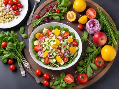 Salade de printemps fraîcheur