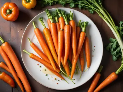 Carottes rôties au four