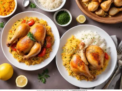 Poulet à la Provençale et Riz Basmati