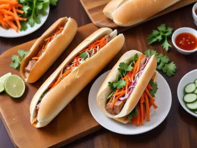 Banh mi traditionnel vietnamien