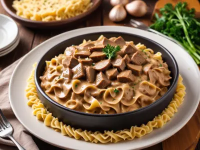 Bœuf Stroganoff