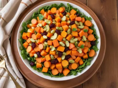 Salade de Carottes Râpées à la Coriandre et aux Raisins Secs