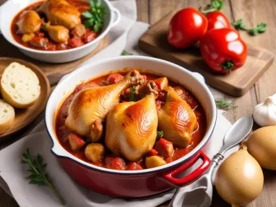 Poulet Basquaise Traditionnel