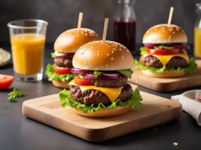 Verrines façon Burger