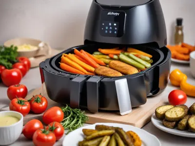Légumes grillés méditerranéens à l'AirFryer