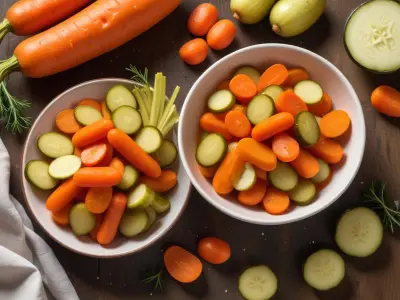 Pickles de carottes croquantes