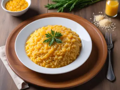 Risotto au safran