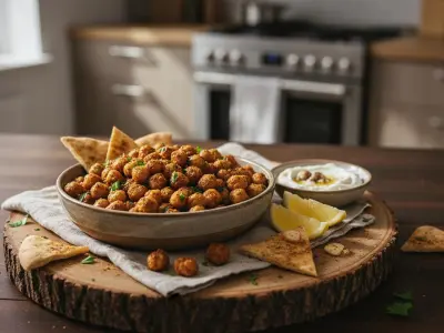 Pois Chiches Grillés Croustillants au Airfryer Cosori