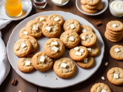 Cookies salés chèvre, noix et miel