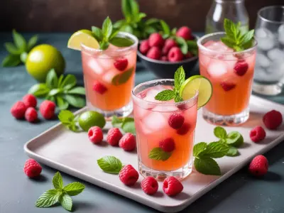 Mojito à la Framboise