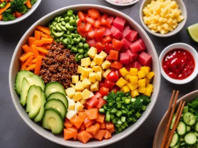 Poke bowl veggie
