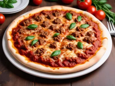 Pizza Bolognaise Maison