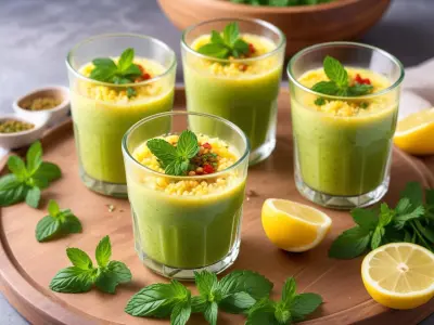 Verrines de Taboulé Libanais à la Menthe Fraîche