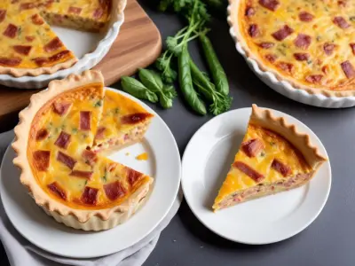 Quiche Facile sans Pâte aux Lardons