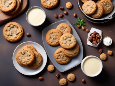 Cookies Salés Noisettes et Fromage Frais