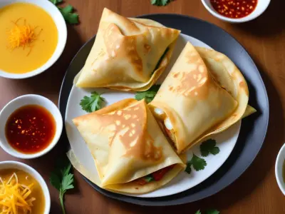 Banh Xeo: Crêpes Vietnamiennes Croustillantes