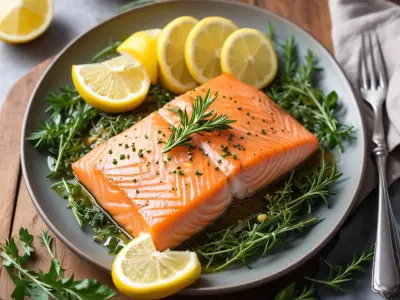 Saumon au Citron et aux Herbes